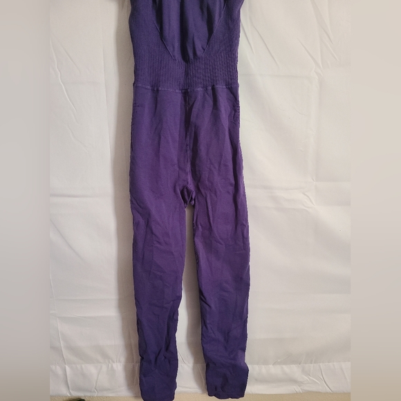 NWOT Good Karma High Neck Onesie in purple - Picture 3 of 6
